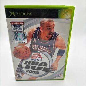NBA Live 2003 Video Game - Green Xbox Case